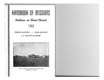1943 Handbook of Missions