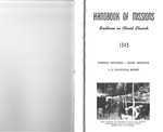 1949 Handbook of Missions by Brethren in Christ Church and C.W. Boyer