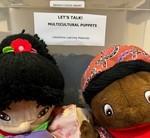 Let's talk! multicultural puppets.