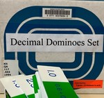 Decimal Dominoes Set basic addition /