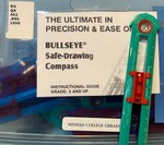 Bullseye Safe Drawing Compass 4-in-1 drawing tool.