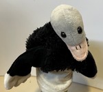 Ostrich puppet.