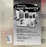 Classroom liquid measuring set :