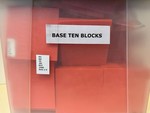 Base ten blocks